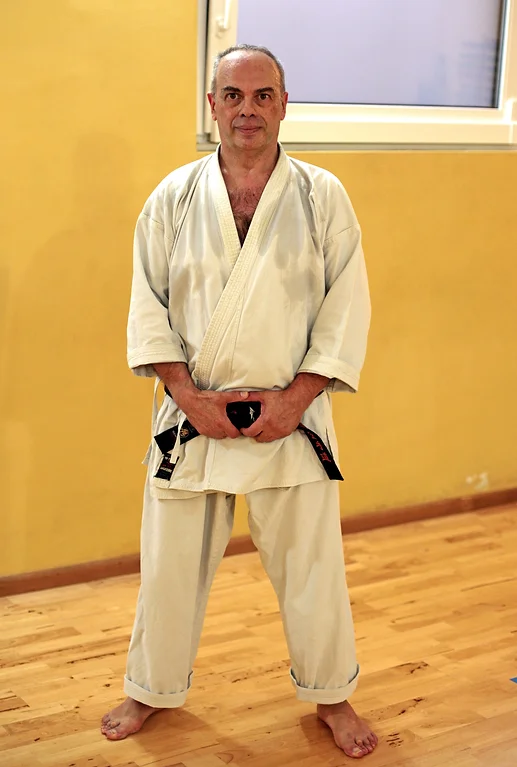 Dino Armenise istruttore karate